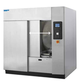 AMSCO 400 Series Medium Sterilizer with Automated Horizontal Sliding Door