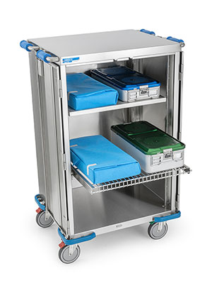 AMSCO Surgical Case Cart | Surgical Cart | Instrument Cart | STERIS