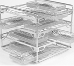 Four level Vision manifold rack